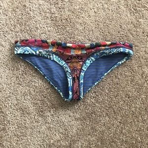 Maaji Multi Color Bikini Bottom- Latge